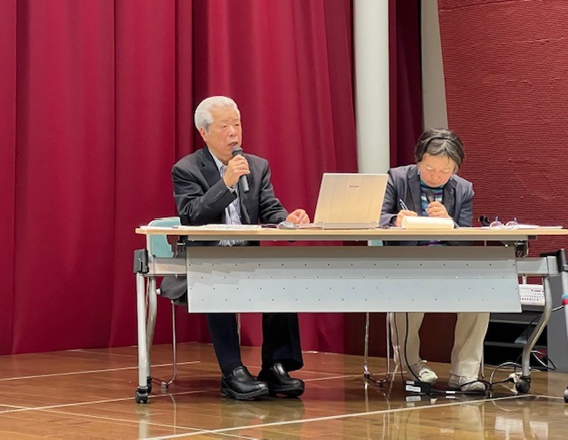 Přednáška pana Ogaty v muzeu