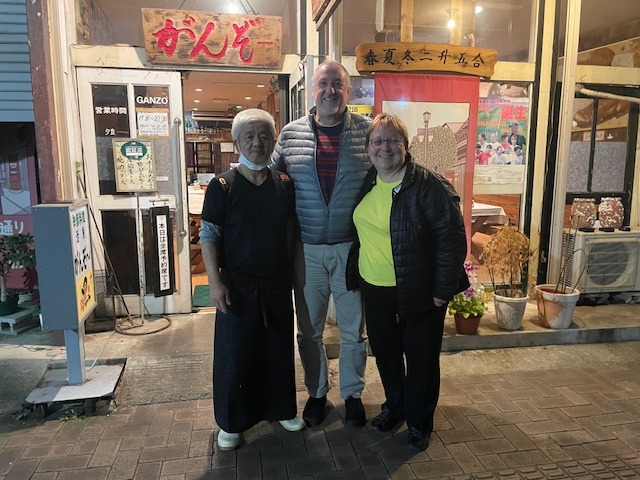 Společná fotka s šéfkuchařem restaurace